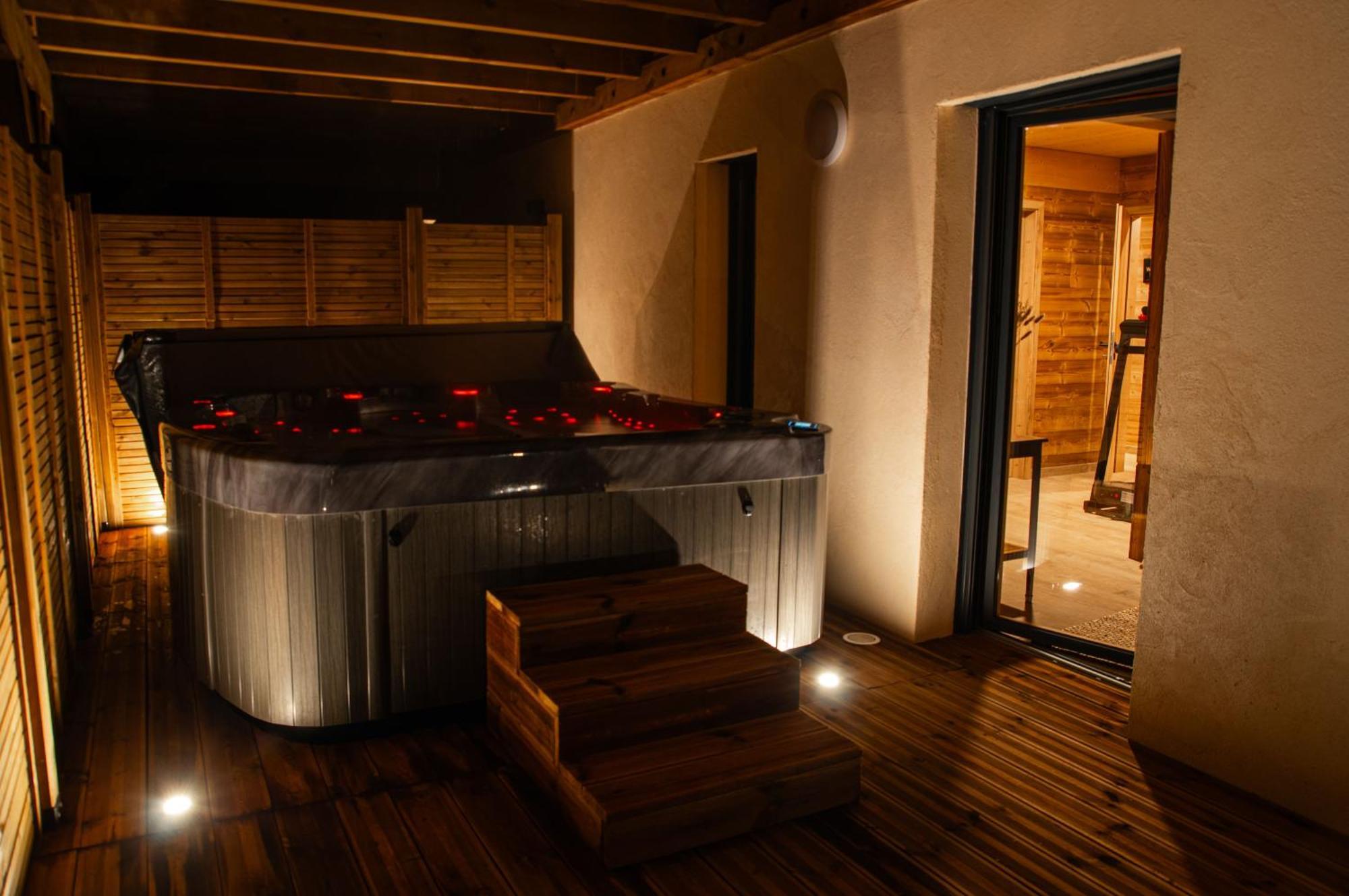 Chalet L'Oseraie, Location Touristique Spa 4 Etoiles Au Coeur Des Vosges Le Saulcy Extérieur photo