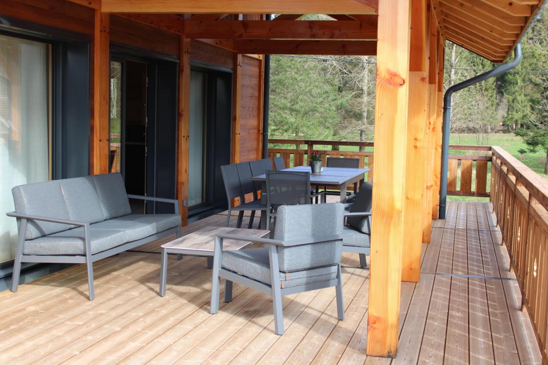 Chalet L'Oseraie, Location Touristique Spa 4 Etoiles Au Coeur Des Vosges Le Saulcy Extérieur photo
