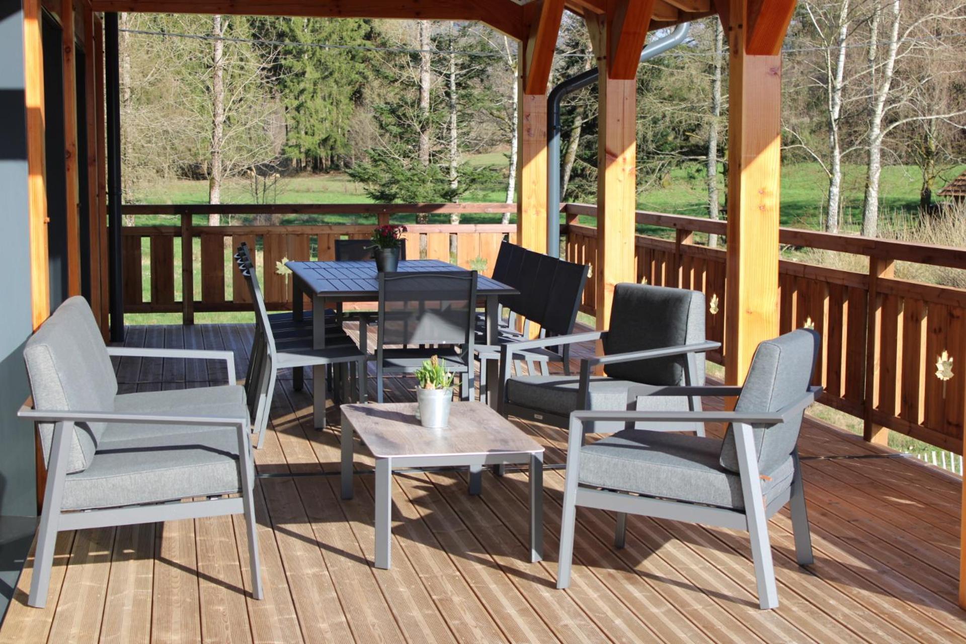Chalet L'Oseraie, Location Touristique Spa 4 Etoiles Au Coeur Des Vosges Le Saulcy Extérieur photo
