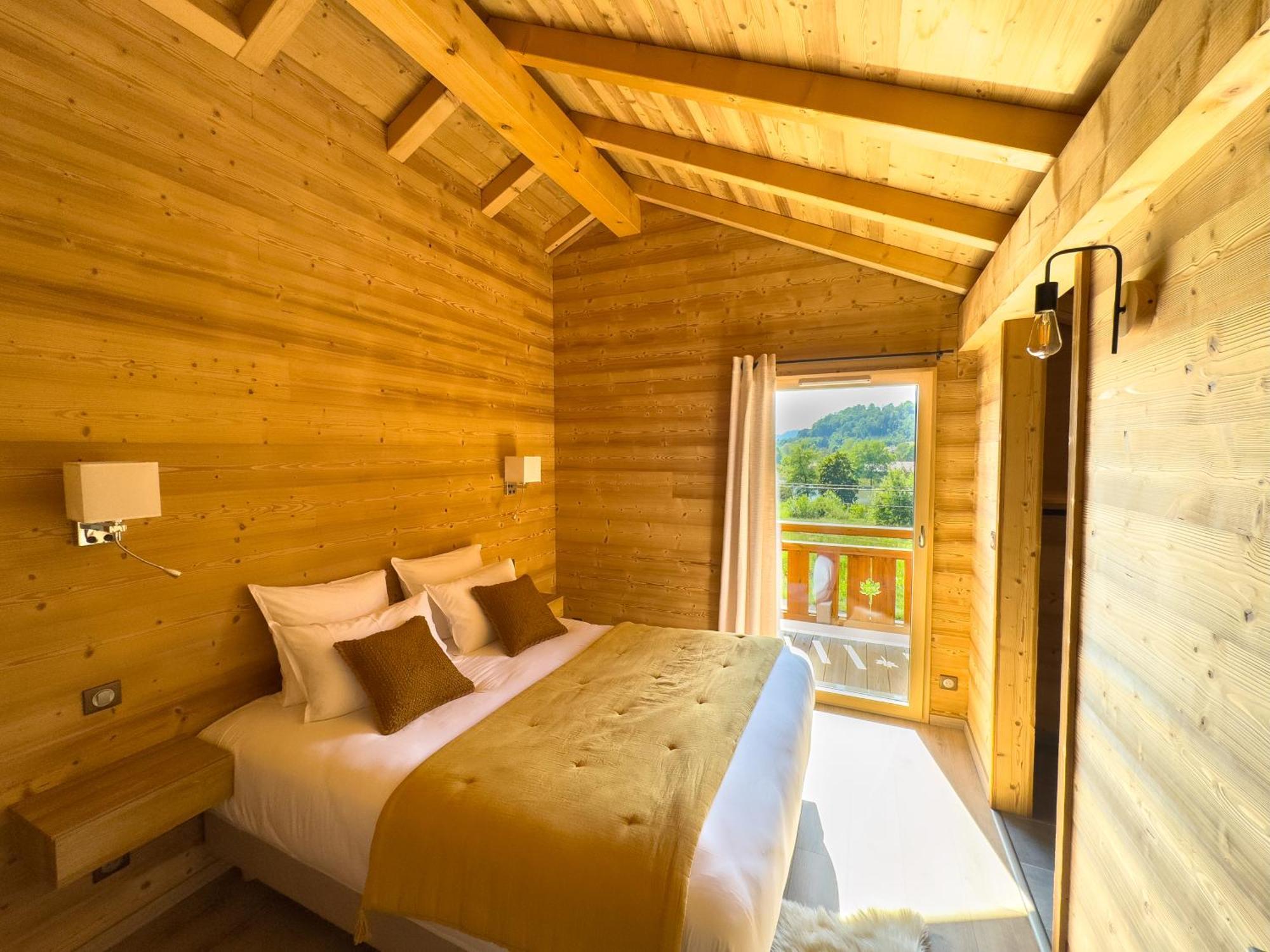 Chalet L'Oseraie, Location Touristique Spa 4 Etoiles Au Coeur Des Vosges Le Saulcy Extérieur photo